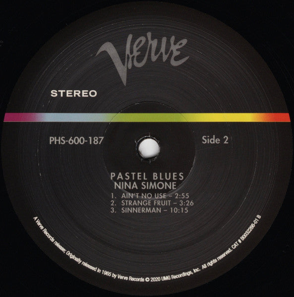 Pastel Blues - Simone, Nina