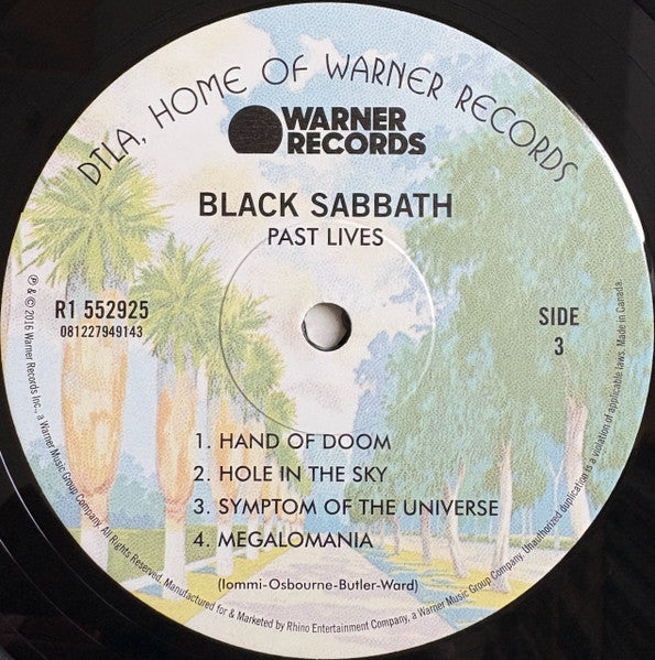 Past Lives - Black Sabbath
