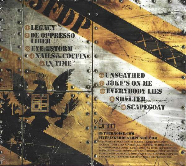 Pre-Order: Legacy [Digipak] - Five Finger Death Punch
