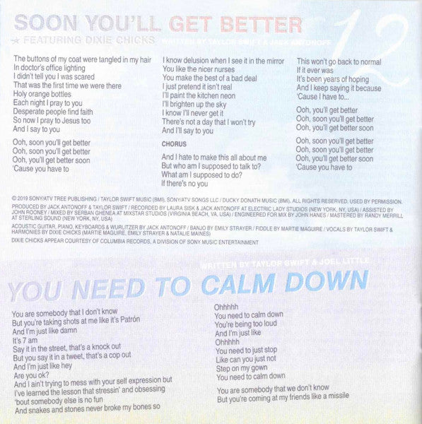Lover - Taylor Swift