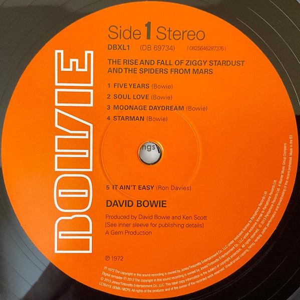Rise And Fall Of Ziggy Stardust And The Spiders Fr - Bowie, David