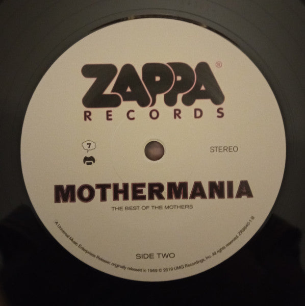 Mothermania: The Best Of The Mothers - Zappa, Frank