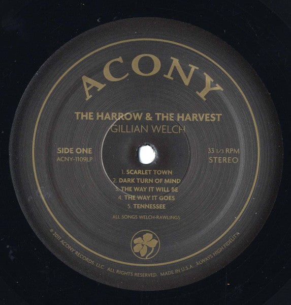 Harrow & Harvest - Welch, Gillian