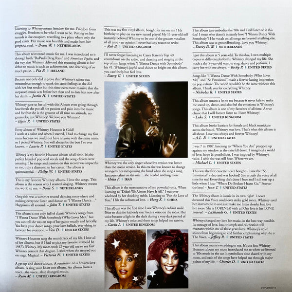 Whitney [LP] - Whitney Houston