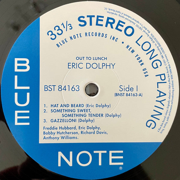 Out To Lunch - Dolphy, Eric