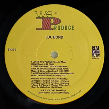 Lou Bond - Bond, Lou