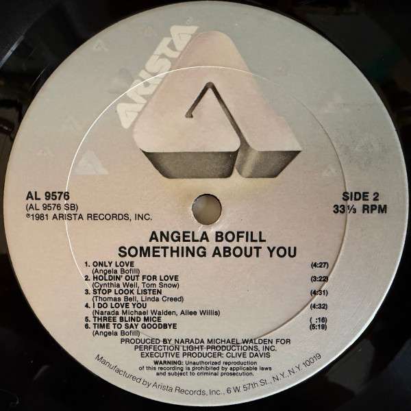 Something About You - Bofill, Angela