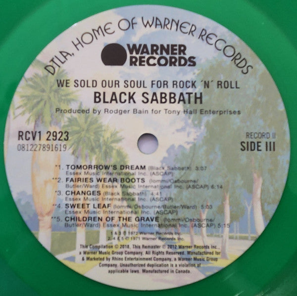 We Sold Our Souls To Rock 'N' Roll - Black Sabbath