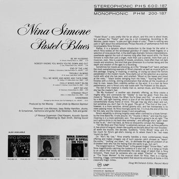 Pastel Blues - Simone, Nina