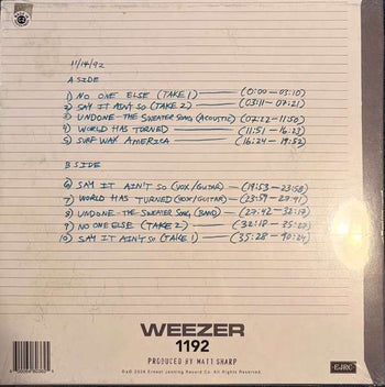 Pre-Order: 1192 - Weezer [LP]