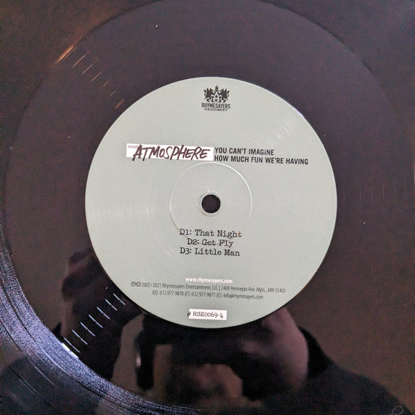 You Can'T Imagine How Much Fun We'Re Having - Atmosphere