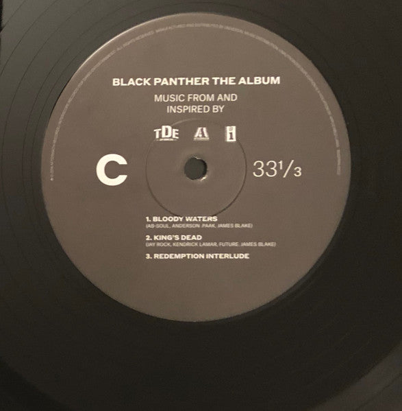 Black Panther The Album (Music From And Inspired B - Various