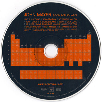 Room For Squares - Mayer, John
