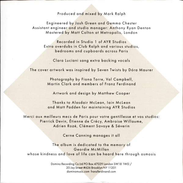 The Human Fear - Franz Ferdinand