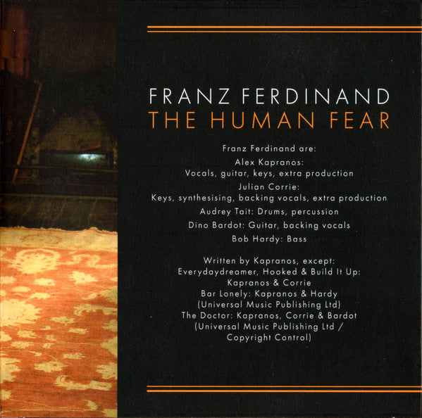 The Human Fear - Franz Ferdinand