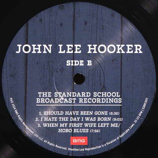 The Standard School Broadcast Recordings - Hooker, John Lee