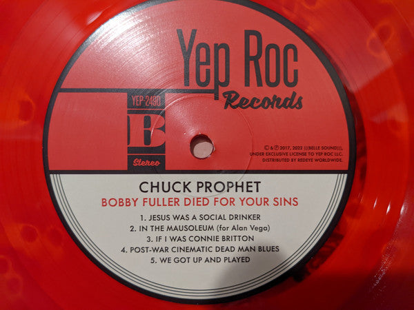 Bobby Fuller Died For Your Sins - Prophet, Chuck