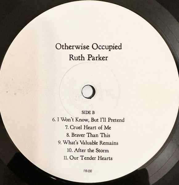 Otherwise Occupied - Parker, Ruth