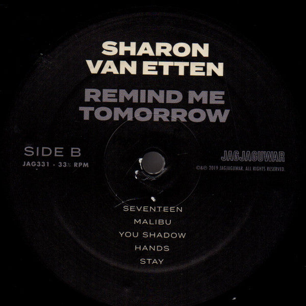 Remind Me Tomorrow - Van Etten, Sharon