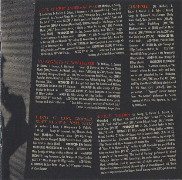 Music To Be Murdered By - Side B (Deluxe Edition)  - Eminem