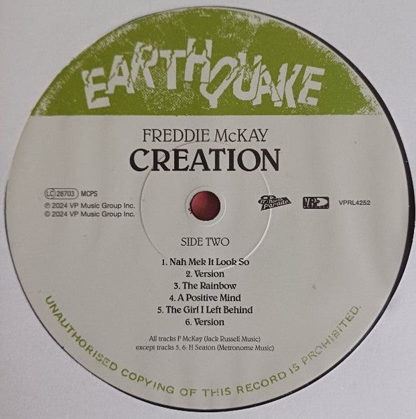 Creation - McKay, Freddie