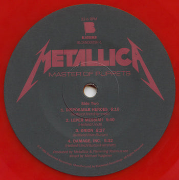 Master Of Puppets - Metallica