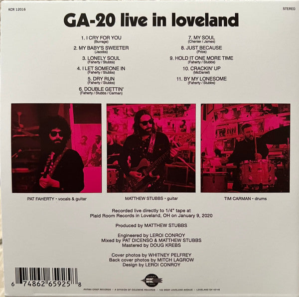 Live In Loveland - Ga-20