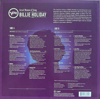 Great Women Of Song: Billie Holiday - Billie Holiday [LP]