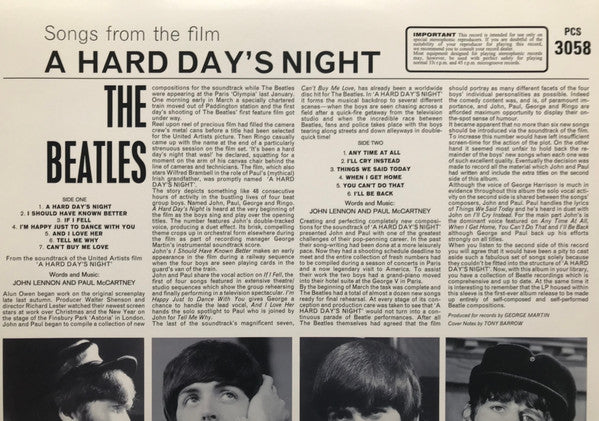 A Hard Day's Night - Beatles