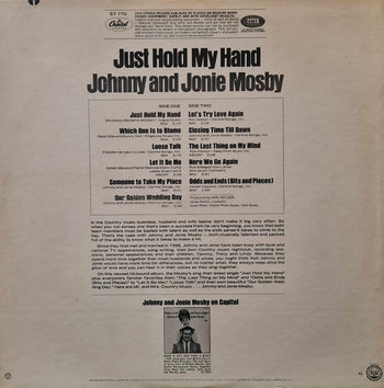 Just Hold My Hand - Mosby, Johnny & Jonie
