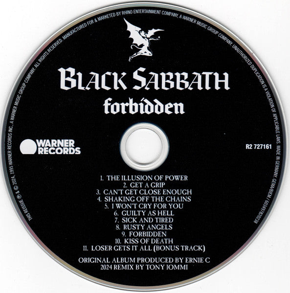 Forbidden (2024 Tony Iommi Remix) - Black Sabbath