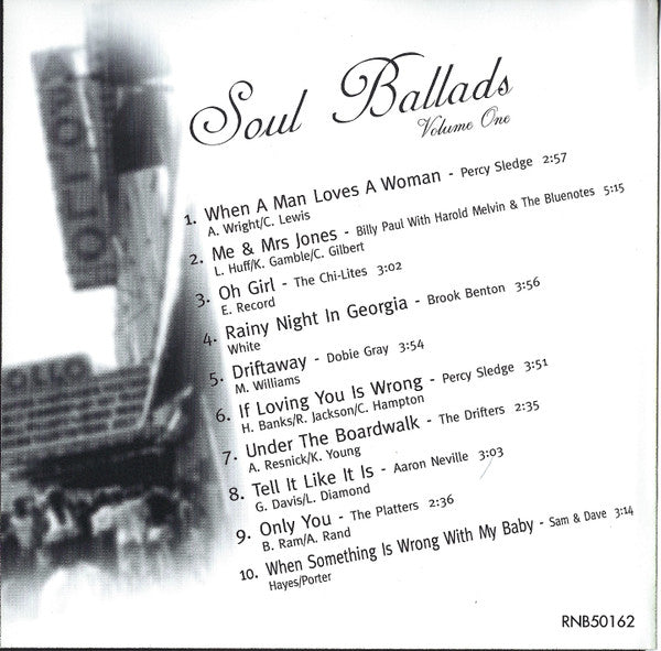 Soul Ballads - Volume 1 - Various