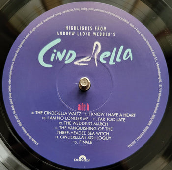 Highlights From Andrew Lloyd Webber's Cinderella: - Webber, Andrew Lloyd