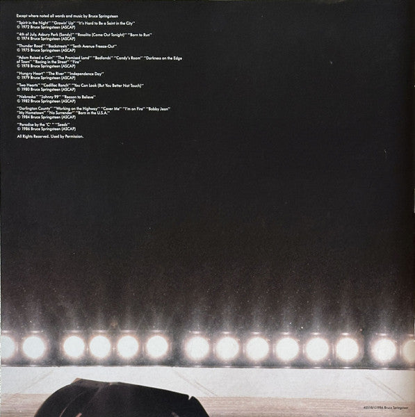 Live/1975-85 - Springsteen, Bruce & E Street Band