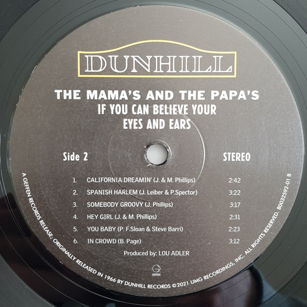 If You Can Believe Your Eyes And Ears - Mamas & The Papas, The