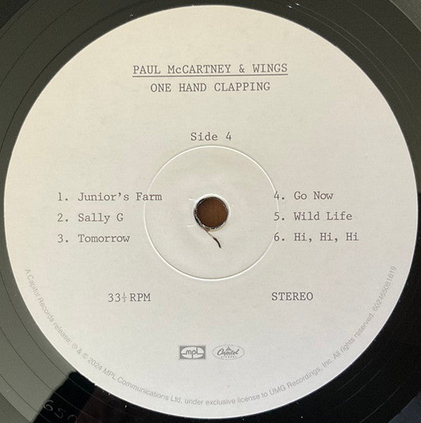 One Hand Clapping - McCartney, Paul & Wings