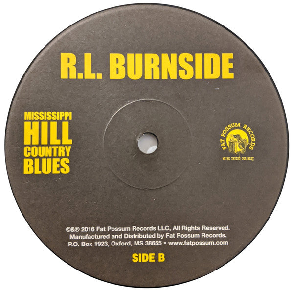 Mississippi Hill Country Blues - Burnside, R.L.