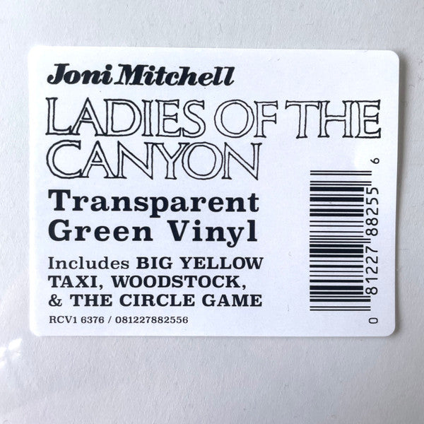 Ladies Of The Canyon - Mitchell, Joni