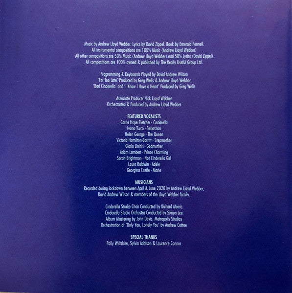 Highlights From Andrew Lloyd Webber's Cinderella - Webber, Andrew Lloyd