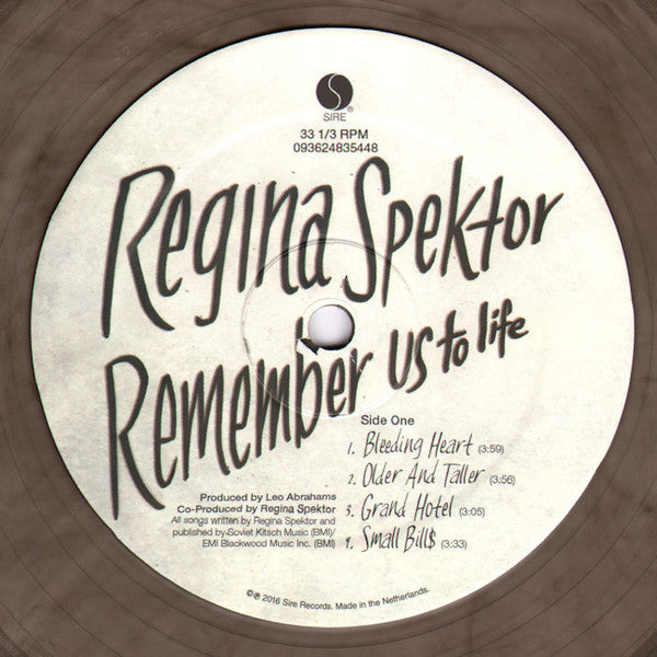 Remember Us To Life - Spektor, Regina