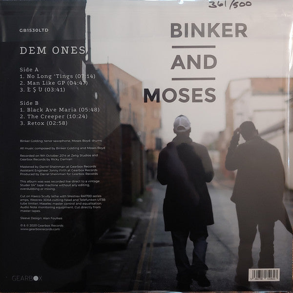 Dem Ones - Binker And Moses