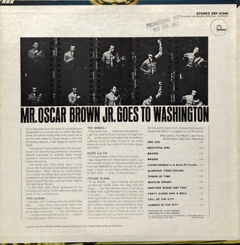 Mr Oscar Brown Jr. Goes To Washington - Brown, Oscar  Jr.