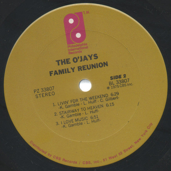 Family Reunion - O'Jays