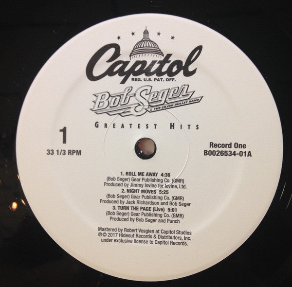 Greatest Hits - Seger, Bob & The Silver Bullet Band