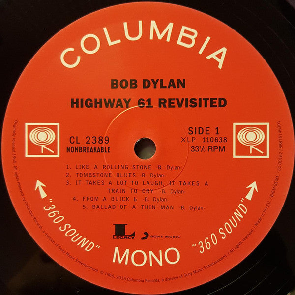 Highway 61 Revisited - Dylan, Bob