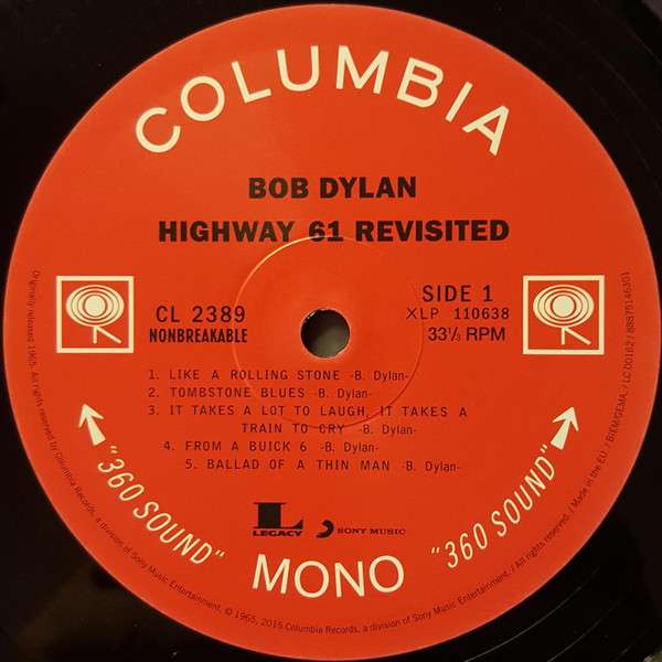 Highway 61 Revisited - Dylan, Bob