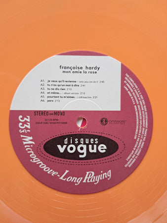 Mon Amie La Rose - Hardy, Francoise