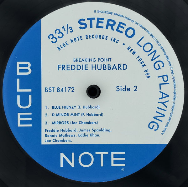 Breaking Point - Hubbard, Freddie