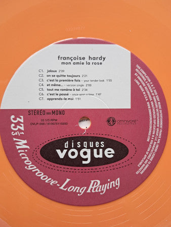 Mon Amie La Rose - Hardy, Francoise