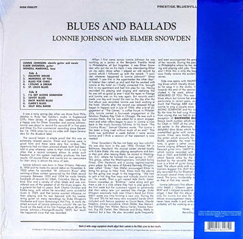 Blues & Ballads - Johnson, Lonnie
